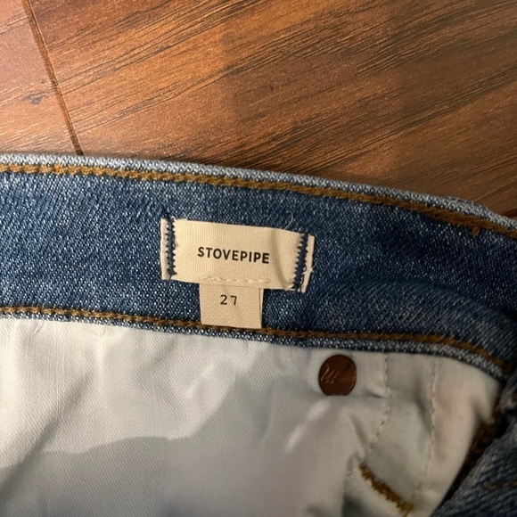 Madewell Stovepipe Jeans Size 27 - Picture 4 of 4
